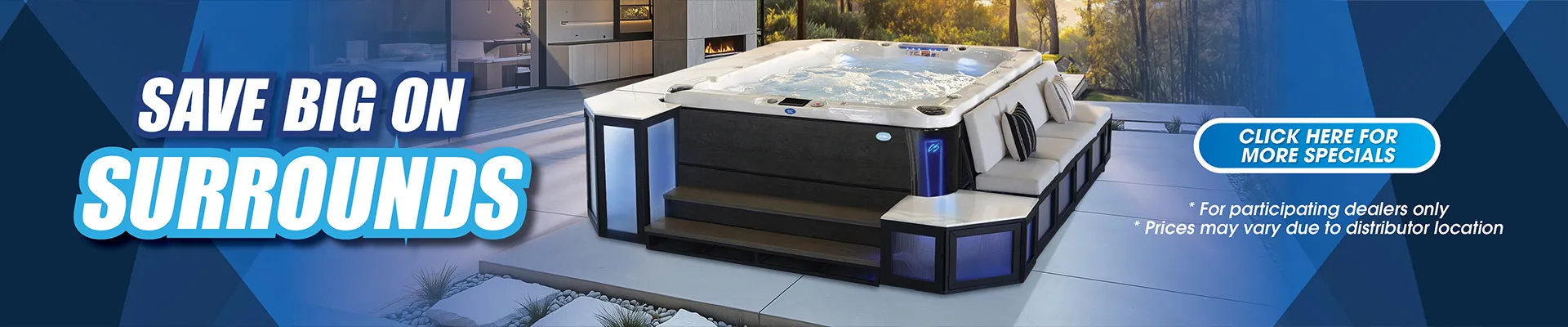Calspas hot tub being used in a family setting - Buena Park